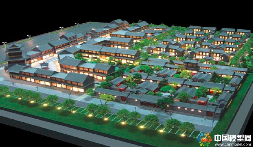 古建筑模型，古建沙盤模型