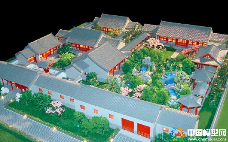 古建筑模型，古建沙盤模型