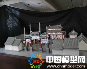 清代行宮模型，傳統(tǒng)建筑模型