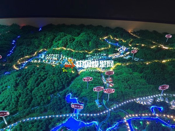 廣西桂林國(guó)際社區(qū)總體規(guī)劃沙盤模型