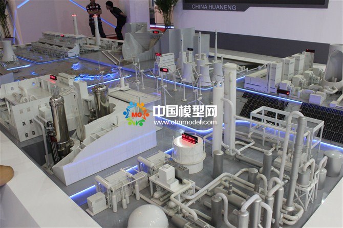 熱電站模型，核電站模型，火力發(fā)電站少盤