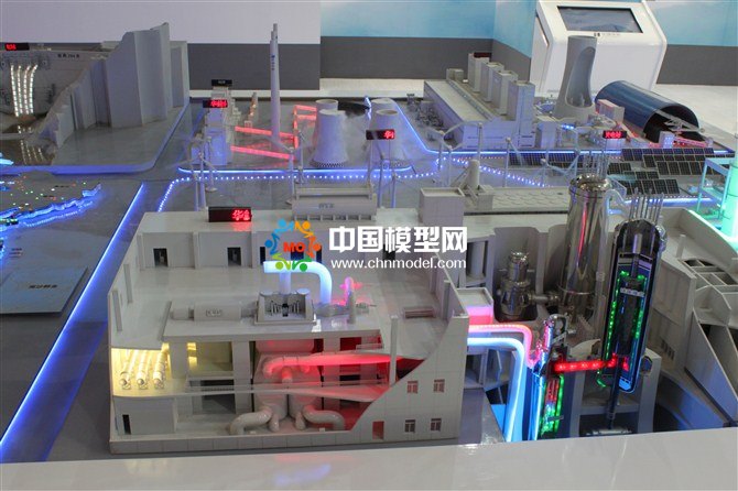 熱電站模型，核電站模型，火力發(fā)電站少盤
