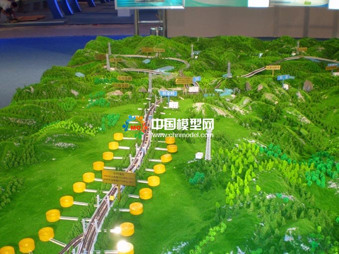 重載鐵路沙盤(pán)模型