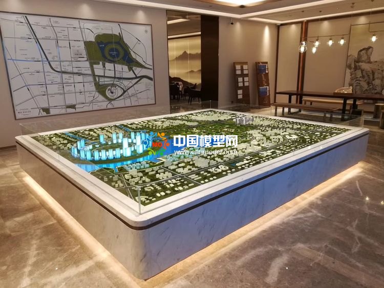高檔樓盤模型底座，售樓部沙盤展臺（收藏）