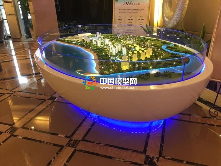 高檔樓盤模型底座，售樓部沙盤展臺（收藏）