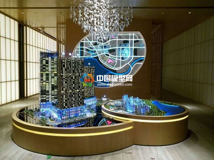 高檔樓盤模型底座，售樓部沙盤展臺（收藏）