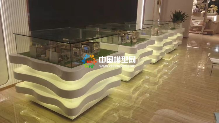 高檔樓盤模型底座，售樓部沙盤展臺（收藏）
