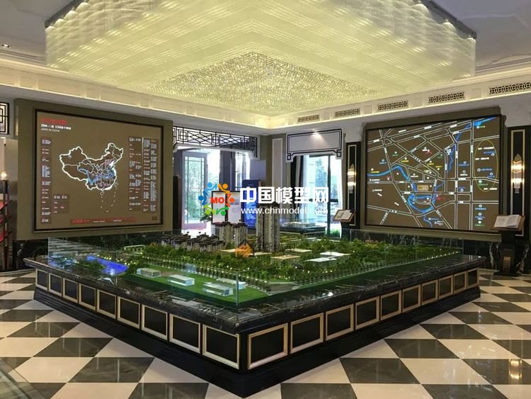 高檔樓盤模型底座，售樓部沙盤展臺（收藏）