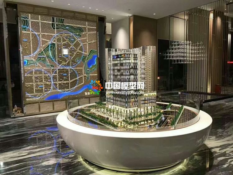 高檔樓盤模型底座，售樓部沙盤展臺（收藏）