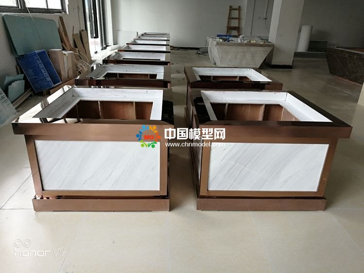 高檔樓盤模型底座，售樓部沙盤展臺（收藏）