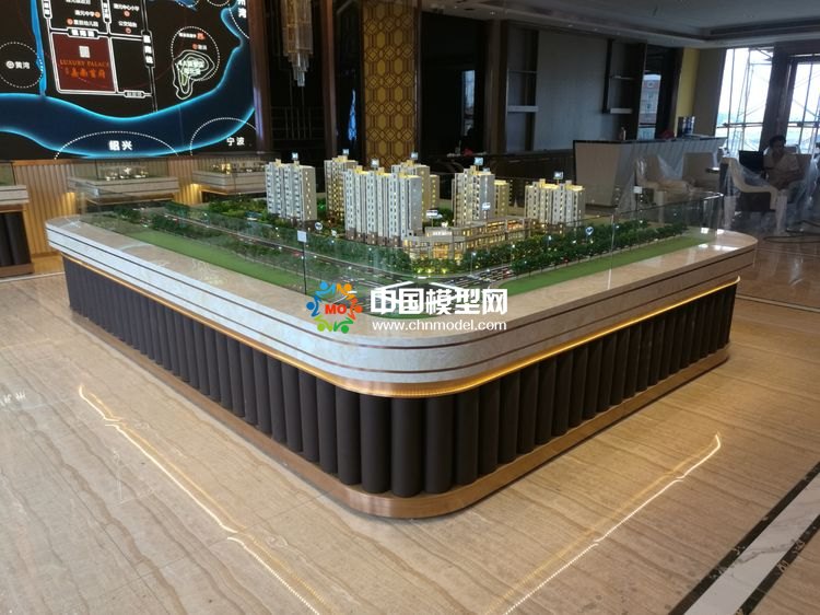 高檔樓盤模型底座，售樓部沙盤展臺（收藏）