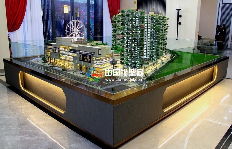 高檔樓盤模型底座，售樓部沙盤展臺（收藏）