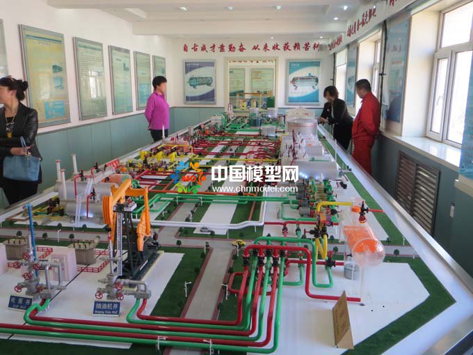 石油工程模型，油氣儲運系列教學實訓展覽模型