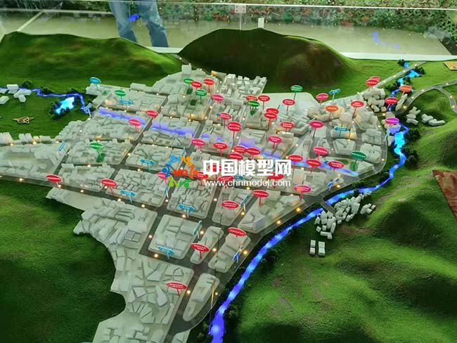 軍區(qū)地形沙盤(pán)模型