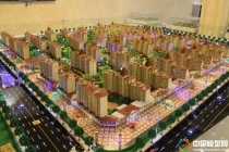 悅康美景公園建筑模型，毅德城售樓展示沙盤