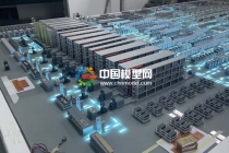 智能汽車生產線沙盤模型，智慧物流沙盤模型