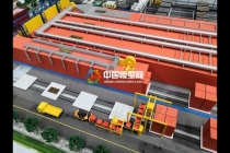 窯廠沙盤模型，磚廠沙盤模型