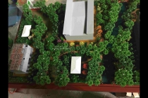 華為實驗室沙盤模型，馬來西亞原生態(tài)燕屋沙盤模型