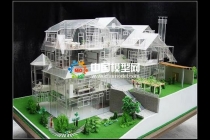 建筑模型工藝復(fù)雜，根據(jù)不同用途選定方案