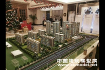 濱江碧桂園翡翠江南建筑模型，售樓沙盤模型