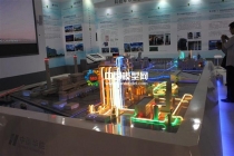華能電廠沙盤模型，火電廠模型，發(fā)電廠沙盤