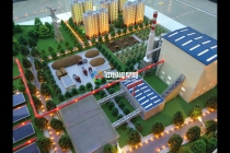 工業(yè)展示沙盤模型，企業(yè)展廳沙盤模型