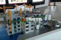 剪刀墻結(jié)構(gòu)吊裝模型，PC構(gòu)建生產(chǎn)線模型