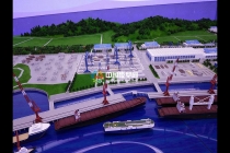 海運重工沙盤模型，海工裝備修造模型